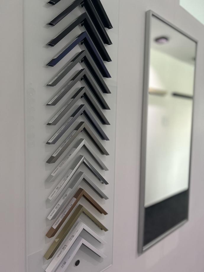 Übersicht Rahmen in Metallfarben