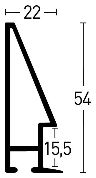 Detailbild Rahmenprofil