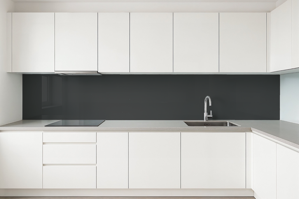 Küchenrückwand glänzend schwarz starlight REF 0337