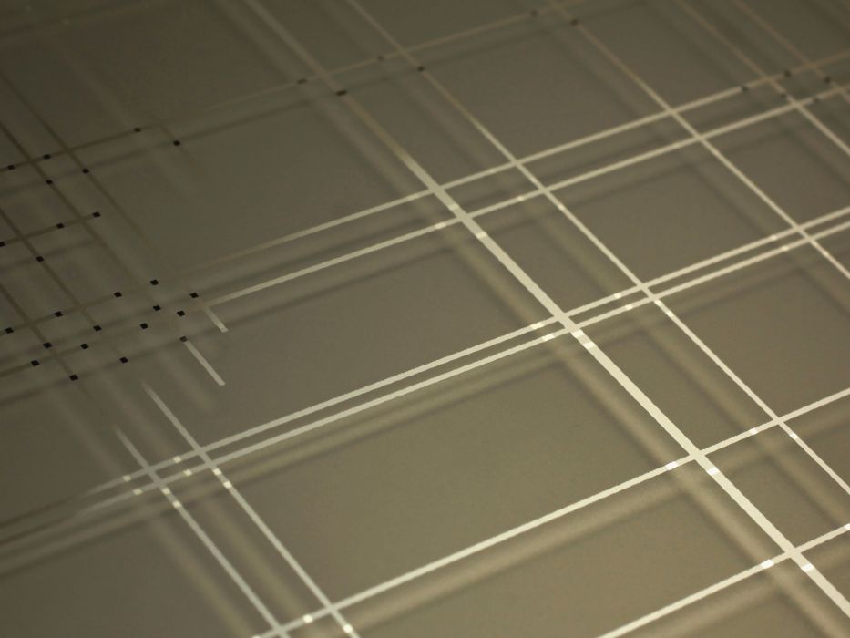 Küchenrückwand Linen Spiegel bronze