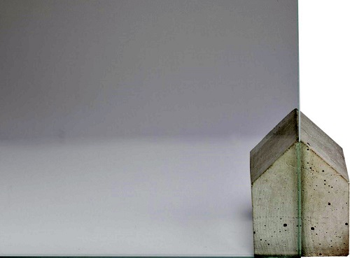 Tischplatte Rauchglas grau 6mm