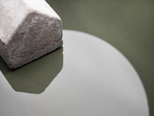 Lacobel Green Artichoke REF 4620 6 mm auf Floatglas 