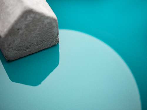 Lacobel Green Teal REF 4020 6 mm auf Floatglas 