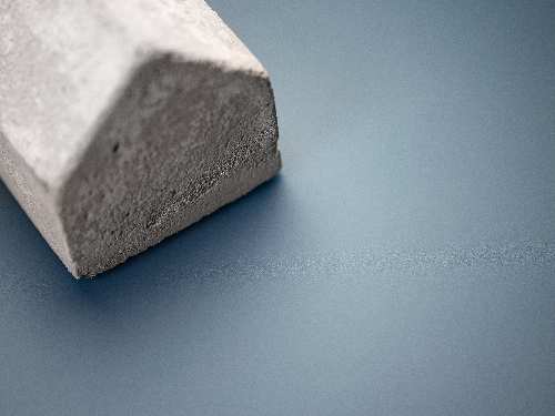Matelac Blue Vintage REF 4520* 6 mm auf Floatglas 