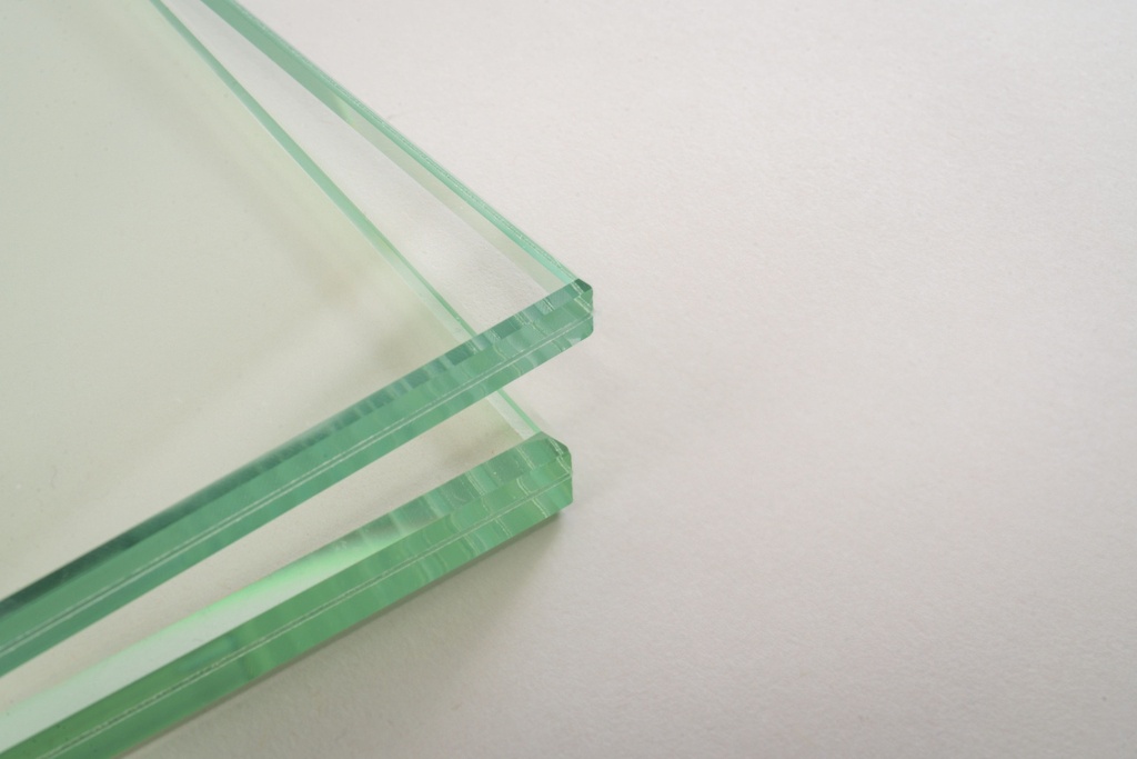 VSG 12mm aus 2 x Float 6mm, 66.1 Schall Schallschutzfolie 0,50mm klar, 40dB Gesamtdicke 12,50mm