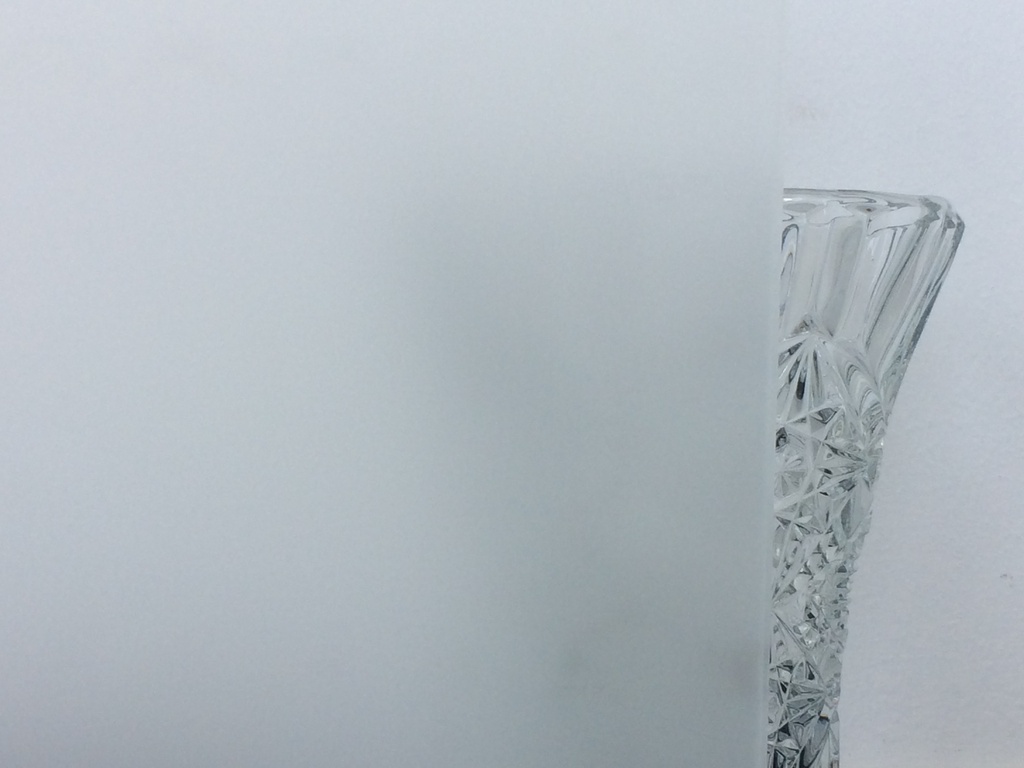 ESG Weissglas beidseitig geätzt 8 mm  