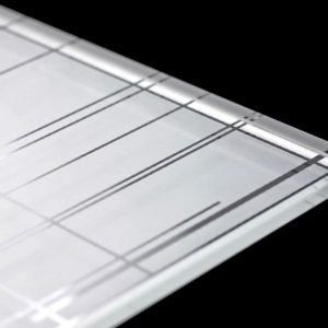 ESG Linen 6 mm auf Weissglas  