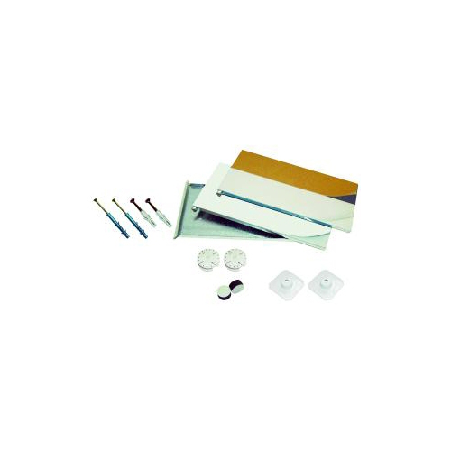 [98] Spiegelbefestigungsset bis 1,6 qm bei Glasdicke 6 mm  